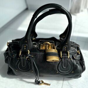 Chloe Paddington Leather Shoulder Bag